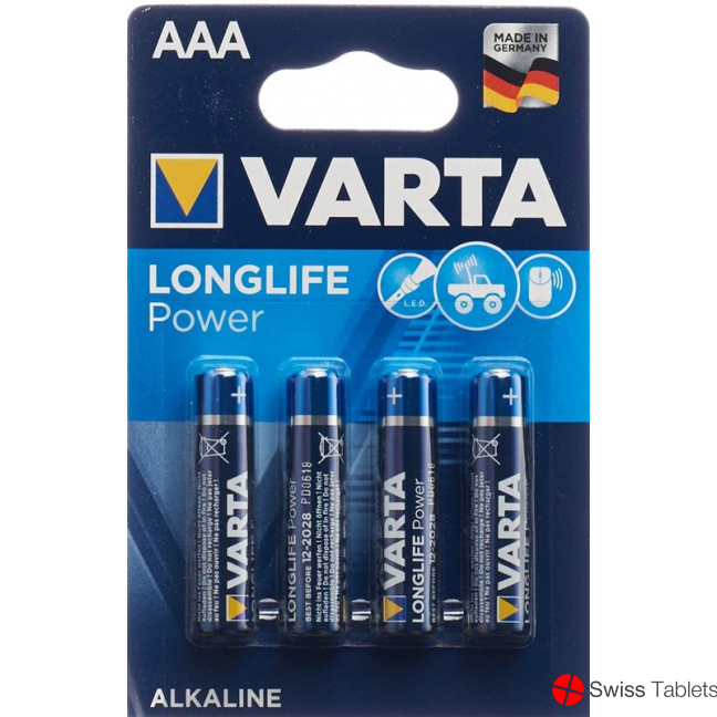 Varta Batterien High Energy Aaa 4 Stück buy online