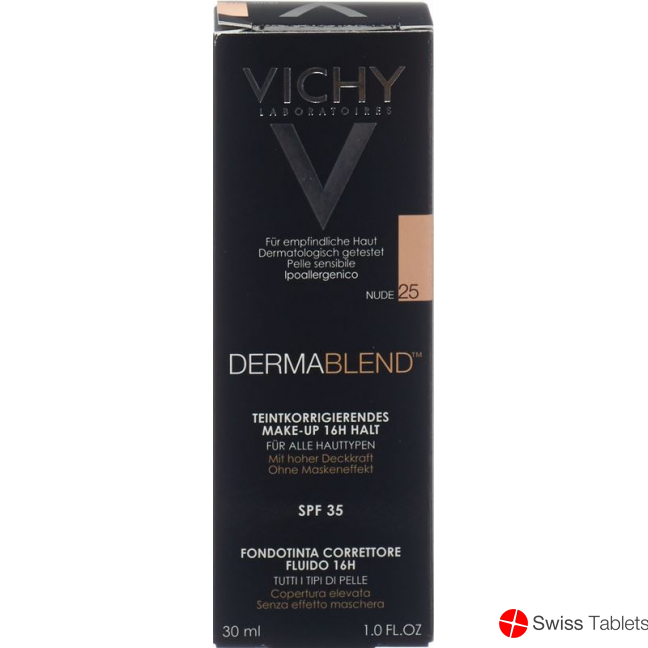 Vichy Dermablend Teintkorrigierendes Make-Up 25 Nude 30ml buy online
