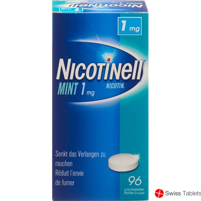 Nicotinell 1mg 96 Lutschtabletten buy online