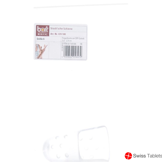 Stax Fingerschiene Grösse 6 Transparent buy online