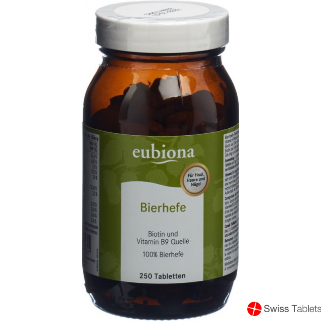 Eubiona Bierhefe Tabletten 100g buy online