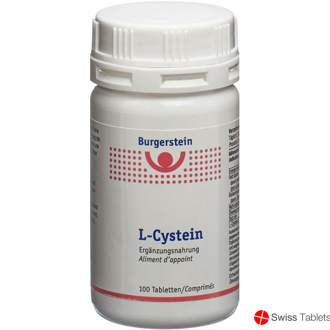 Burgerstein L-Cystein tablets Ds 100 pieces buy online