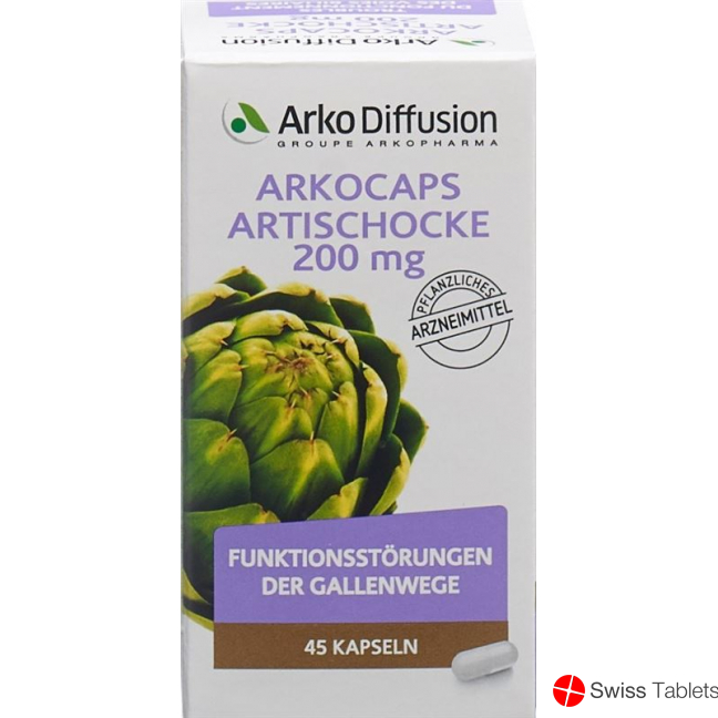 Arkocaps Artischocken Kapseln 200mg 45 Stück buy online
