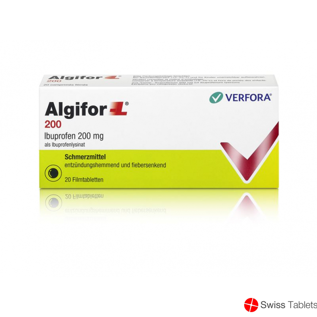 Algifor L 200mg 20 Filmtabletten buy online Algifor L 200mg 20 Filmtabletten buy online