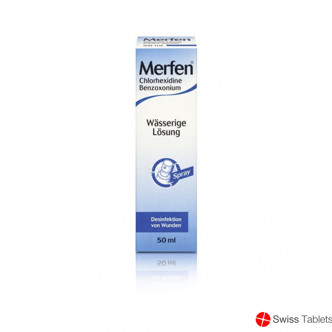 Merfen Lösung Farblos Spray 50ml buy online