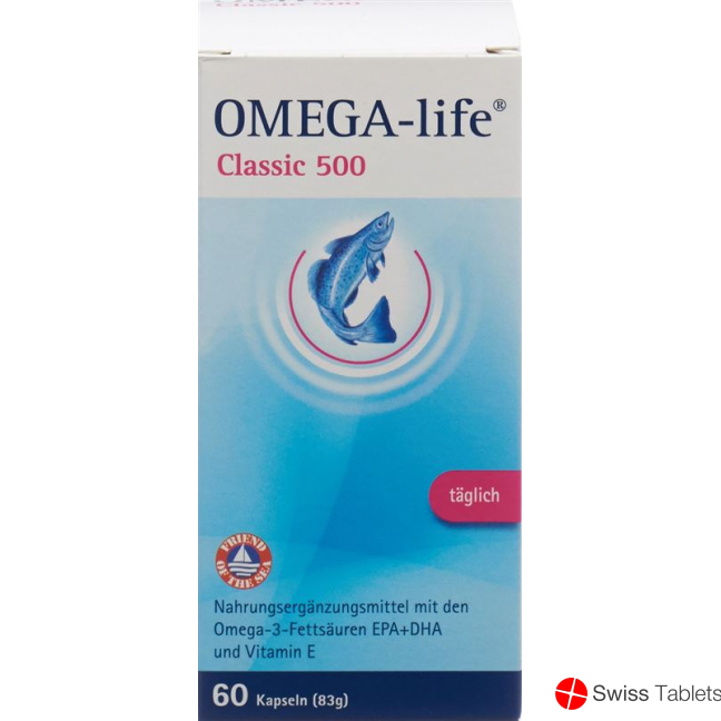 Omega-life 500mg 60 Kapseln buy online