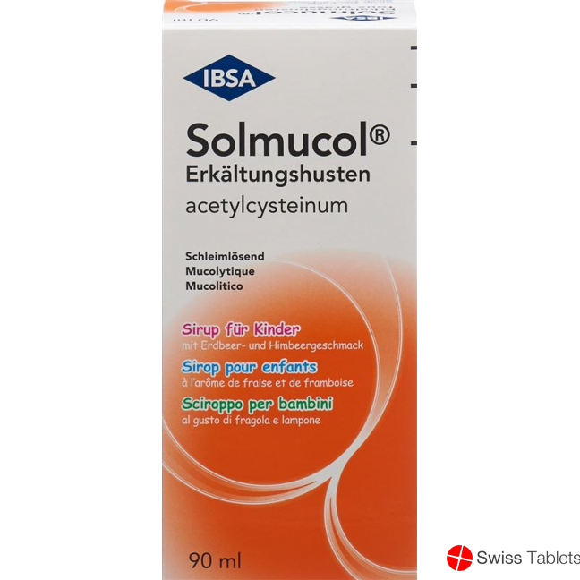 Solmucol Erkältungshusten Sirup 100mg/5ml 90ml buy online