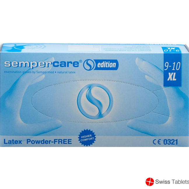Sempercare Edit Handschuhe XL Latex Ungepudert 90 Stück buy online