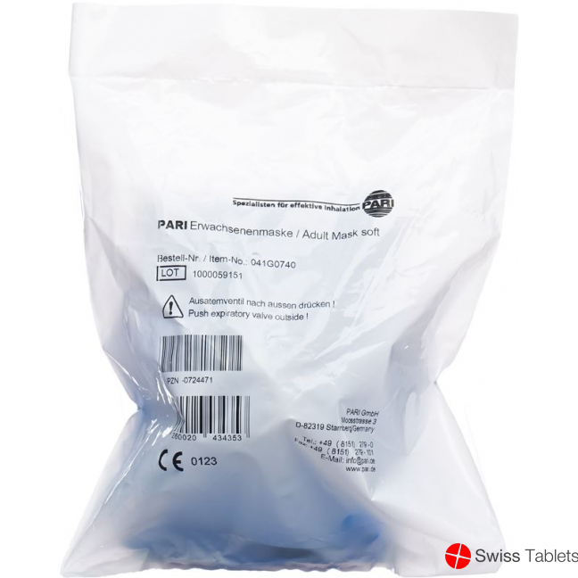 Pari Erwachsenenmaske Transparent Soft buy online