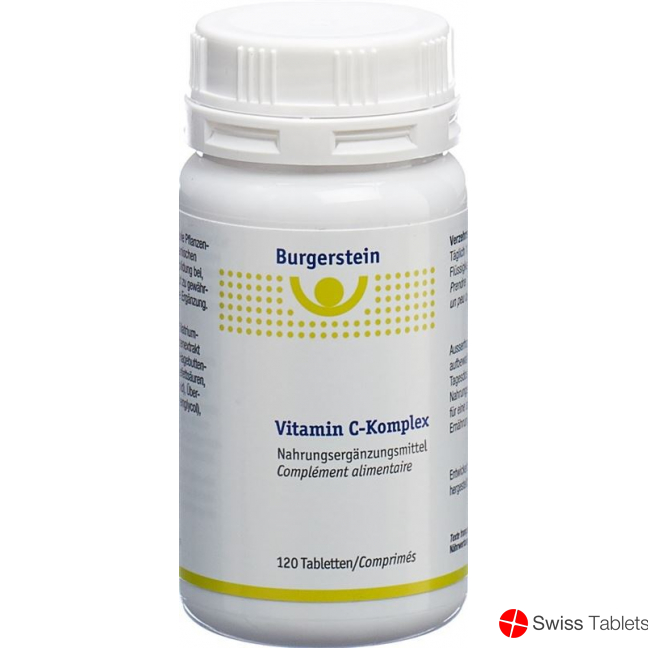 Burgerstein Vitamin C Komplex tablets 120 pieces buy online