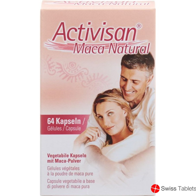 Activisan Maca Natural Kapseln 64 Stück buy online
