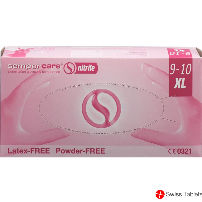 Sempercare Handschuhe XL Nitril Ungepudert Unsteril 90 Stück buy online