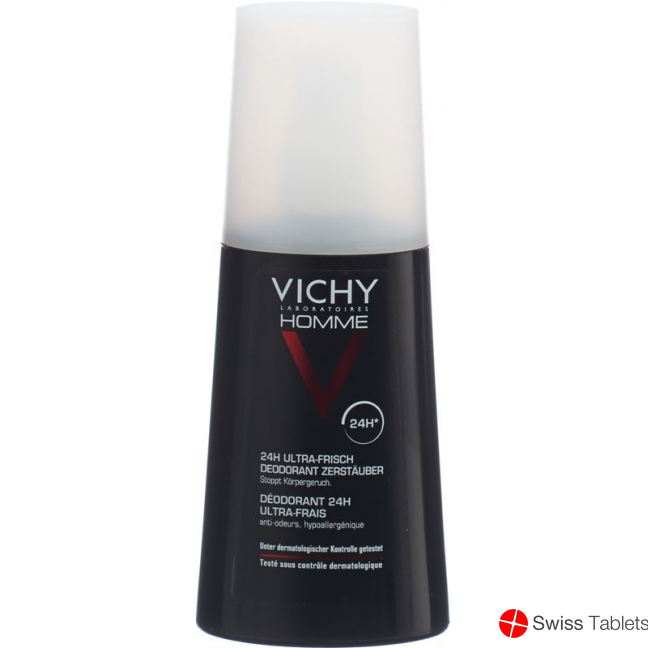 Vichy Homme Deo Ultra-Frisch Spray 100ml buy online