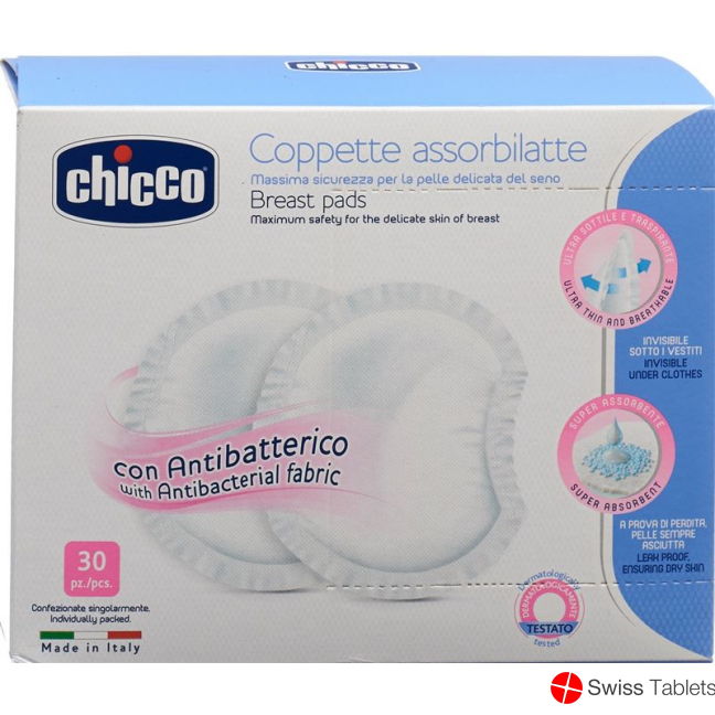 Chicco Stilleinlage Leicht U Sicher Antibak 30 Stück buy online