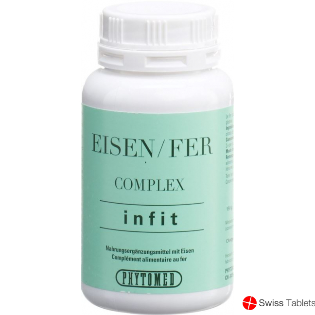 Infit Complex Eisen Pulver 150g buy online
