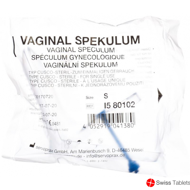 Cusco Spekulum 1x Kunststoff Steril Grösse S 24mm buy online