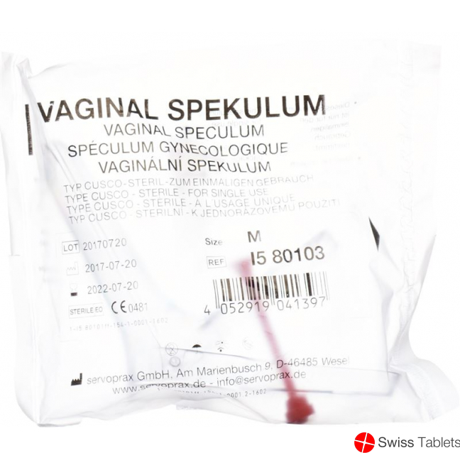 Cusco Spekulum 1x Kunststoff Steril Grösse M 26mm buy online