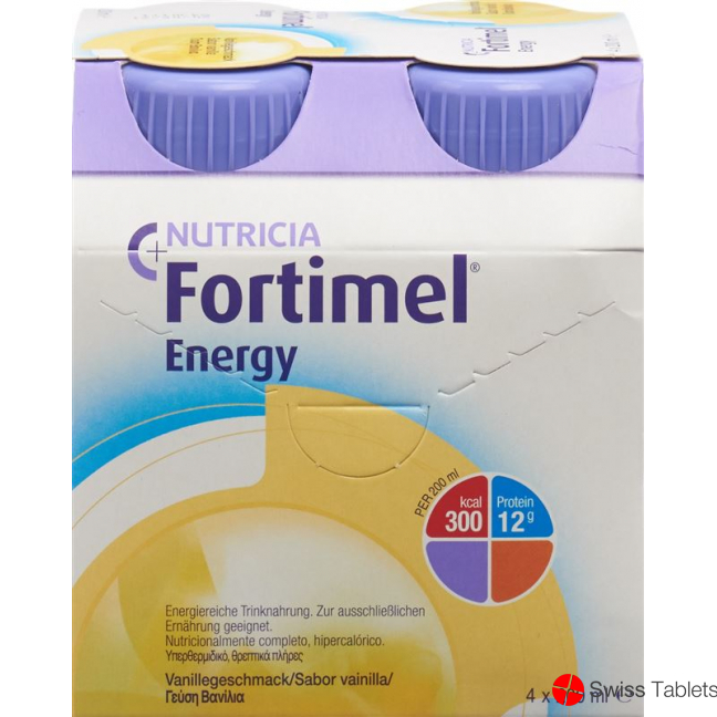 Fortimel Energy Vanille 4x 200ml buy online