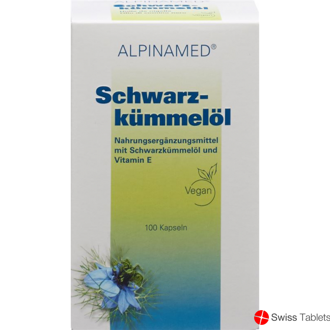 Alpinamed Black Cumin Oil Capsules 100 pieces buy online
