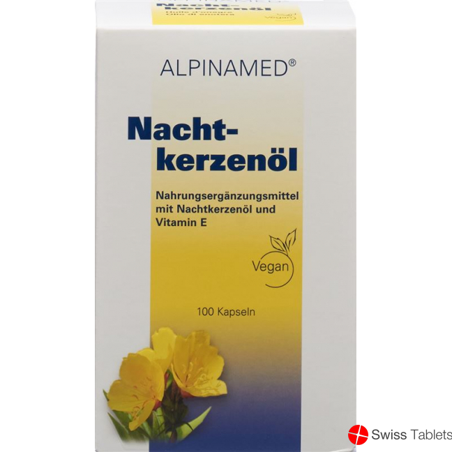 Alpinamed Evening Primrose Oil Capsules 100 pieces buy online