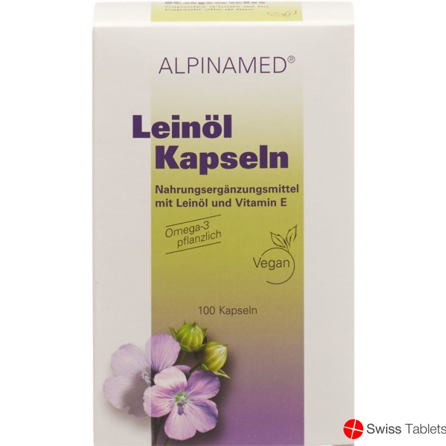Alpinamed Linseed Oil 100 Capsules buy online