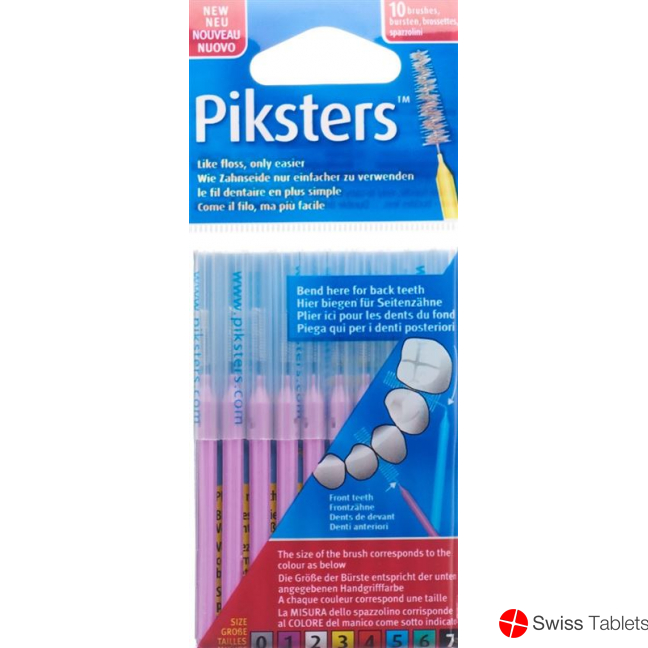 Piksters Interdentalbürstchen Grösse 1 10 Stück buy online