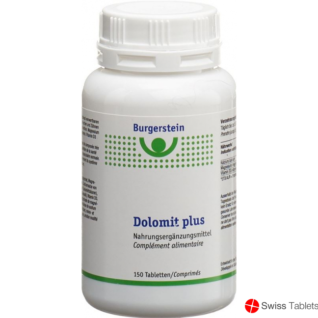 Burgerstein Dolomit Plus 150 tablets buy online Burgerstein Dolomit Plus 150 tablets buy online