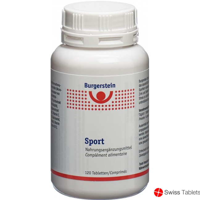 Burgerstein Sport tablets 120 pieces buy online