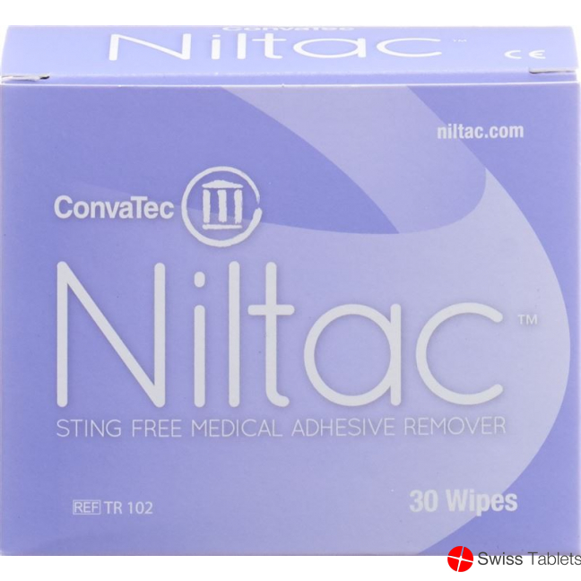 Niltac Entferner Wipes Medizin Klebstoffe 30 Stück buy online