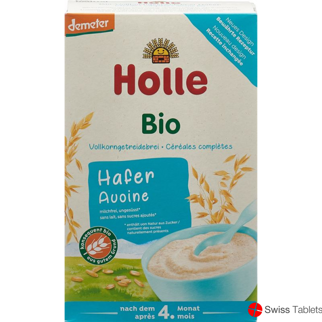 Holle Babybrei Haferflocken Bio 250g buy online