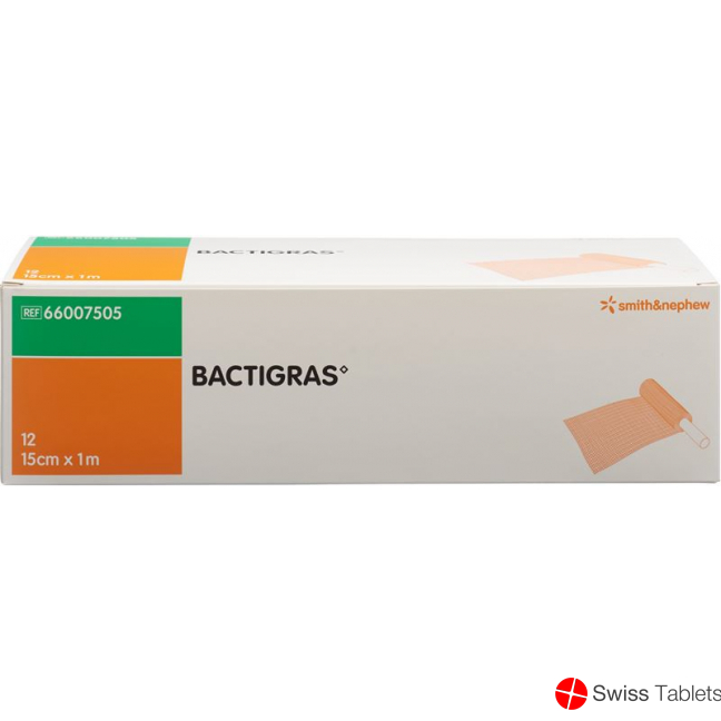 Bactigras Gazeverband 15cmx1m 12 Stück buy online