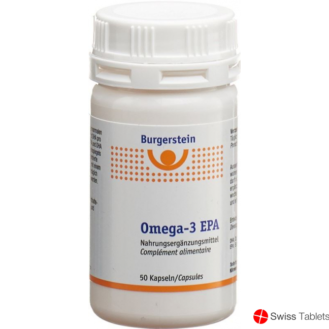 Burgerstein Omega 3-EPA capsules 50 pieces buy online