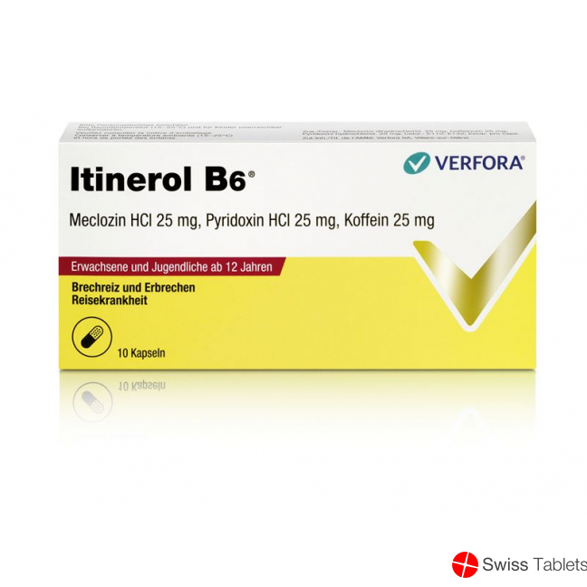 Itinerol B6 10 Kapseln buy online