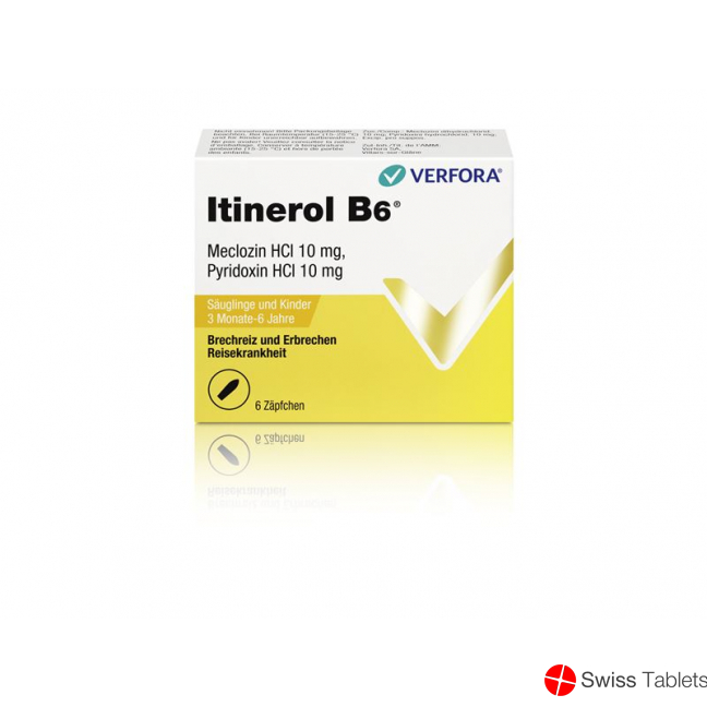 Itinerol B6 Zäpfchen Bebe 6 Stück buy online