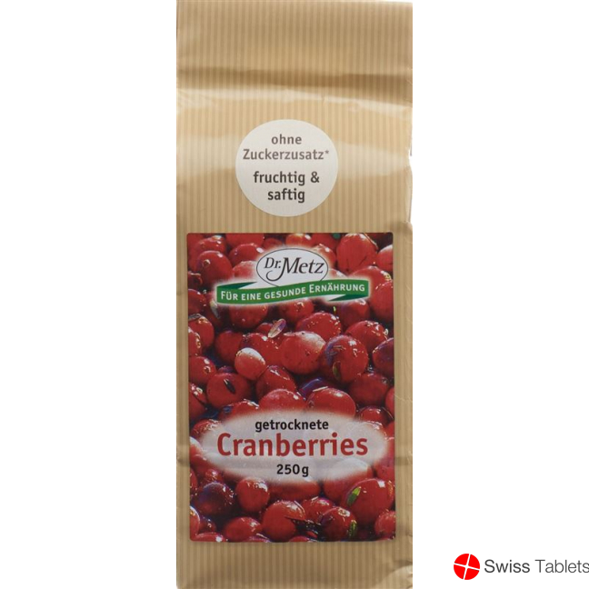 Dr. H. Metz Getrocknete Cranberries 250g buy online
