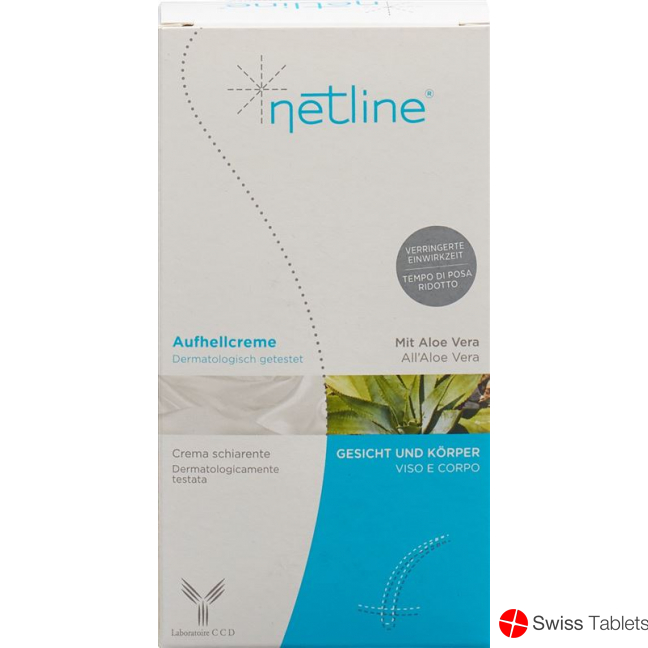 Netline Aufhellcreme für Gesicht und Körper 2 Tuben buy online
