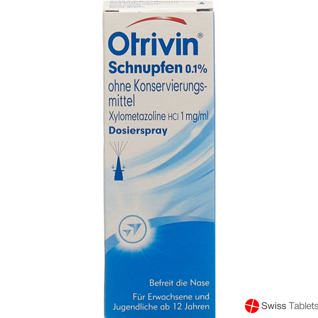 Otrivin Schnupfen Dosierspray 0.1% O Kons 10ml buy online