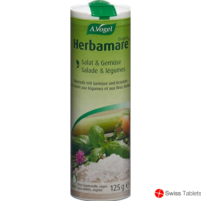 Vogel Herbamare Herbal salt tin 125g buy online