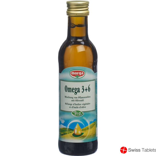 Morga Omega 3+6 Kaltgepresst Bio Speiseöl 1.5dl buy online