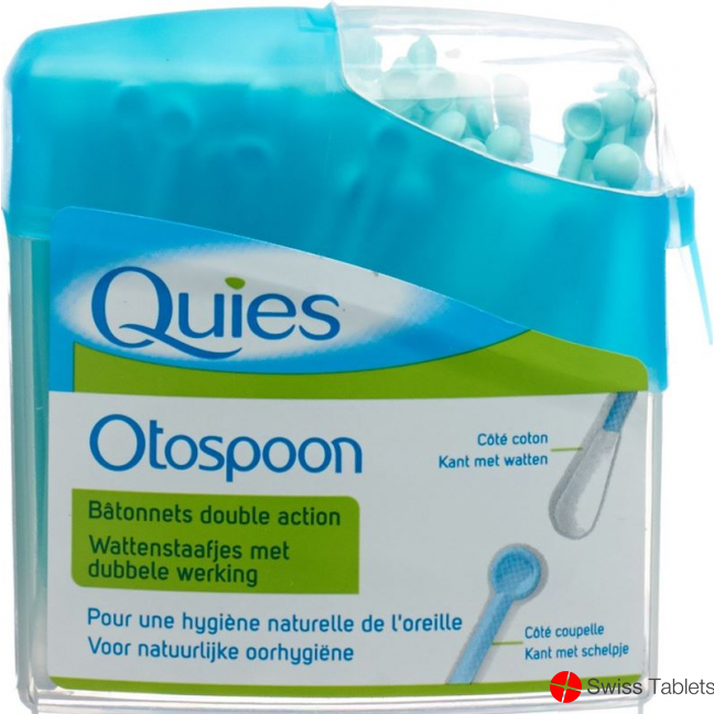 Quies Otospoon Wattestäbchen 100 Stück buy online