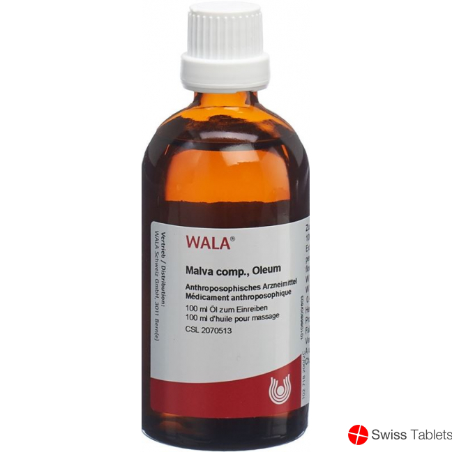 Wala Malva Comp Öl Flasche 100ml buy online