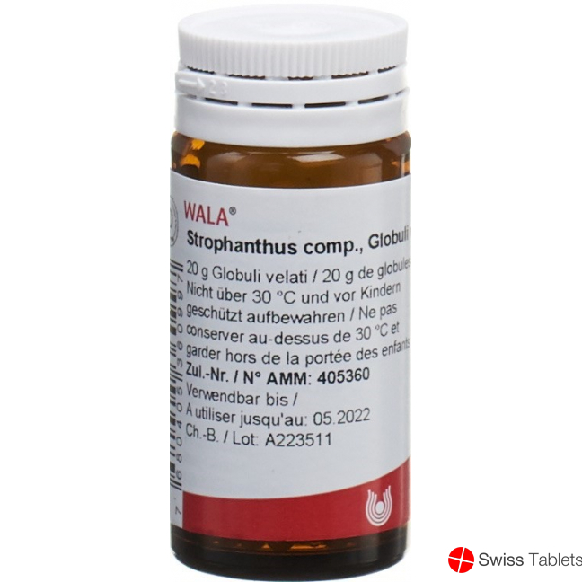Wala Strophanthus Comp Globuli Flasche 20g buy online