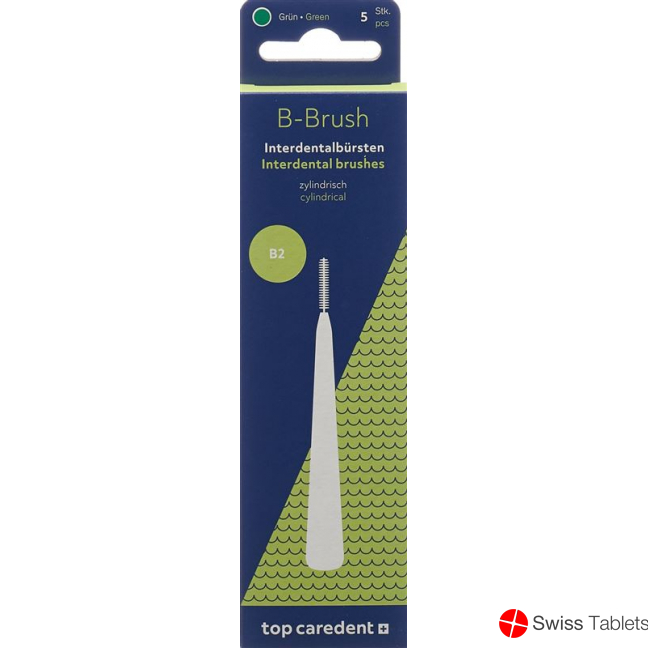 Caredent InterDentalBürste mit Griff IDBG-G 3mm 5 Stück buy online