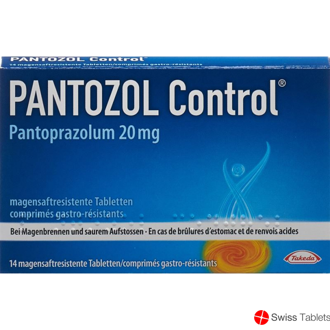 Pantozol Control 20mg 14 Tabletten buy online