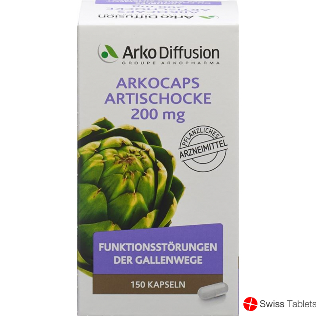 Arkocaps Artischocken Kapseln 200mg 150 Stück buy online