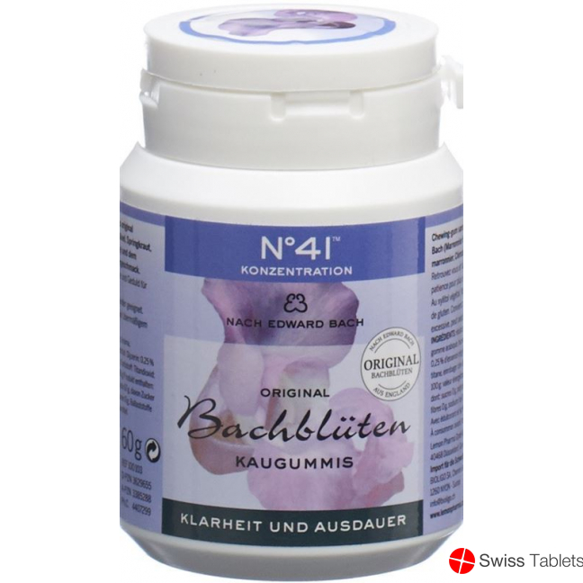 Dr. Bach Kaugummi für Konzentration Dose 60g buy online