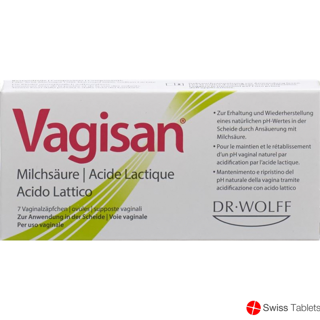 Vagisan Milchsäurezäpfchen Blister 7 Stück buy online