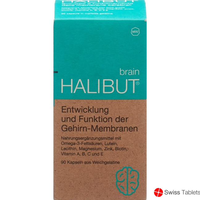 Halibut Brain Kapseln 90 Stück buy online