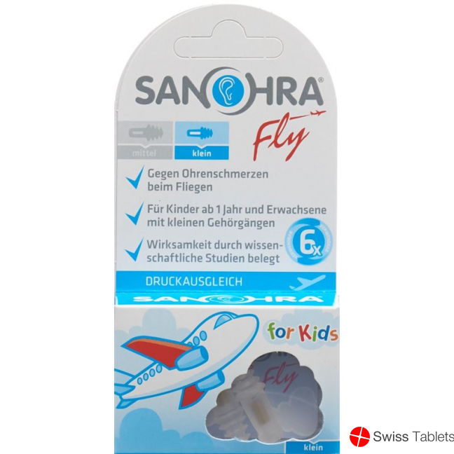 Sanohra Fly Ohrenstöpsel Kinder 2 Stück buy online