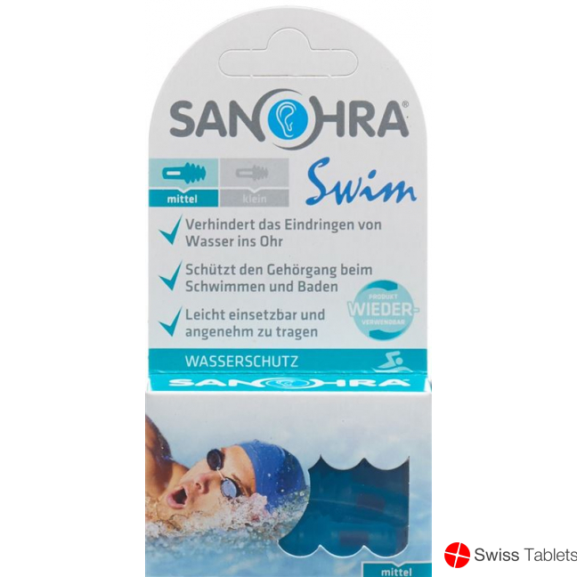 Sanohra Swim Ohrenstöpsel Erwachsene 2 Stück buy online